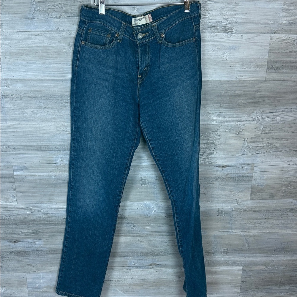 Levi’s Women's 505 Straight Leg Blue Jeans
